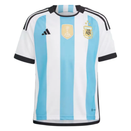 Argentina 2022 World Cup Winners Home Shirt