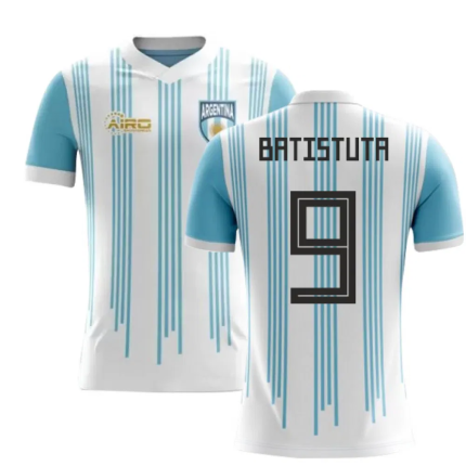 2025-2026 Argentina Home Concept Football Shirt (Batistuta 9)
