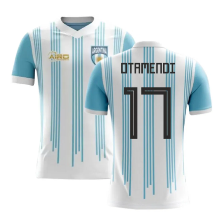 2025-2026 Argentina Home Concept Football Shirt (Otamendi 17)