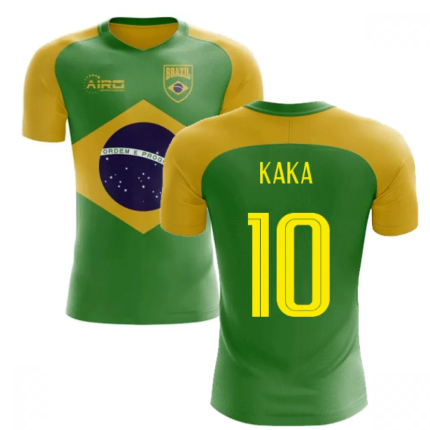 2025-2026 Brazil Flag Concept Football Shirt (Kaka 10)