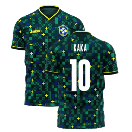 Brazil 2025-2026 Third Concept Football Kit (Libero) (KAKA 10)