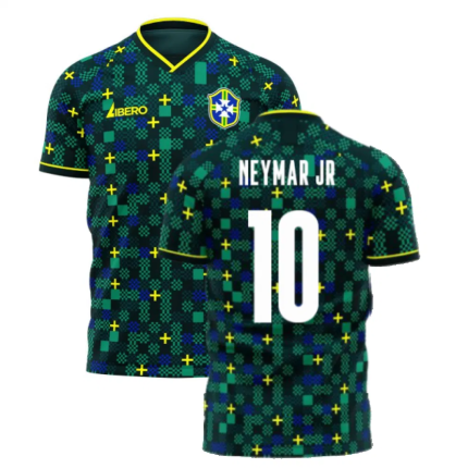 Brazil 2025-2026 Third Concept Football Kit (Libero) (NEYMAR JR 10)