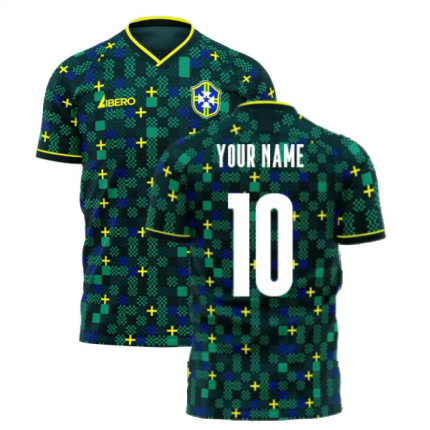 Brazil 2025-2026 Third Concept Football Kit (Libero) (Your Name)