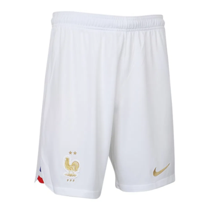 2022-2023 France Home Shorts (White)
