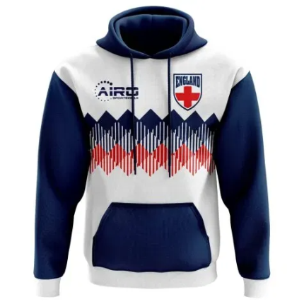 2025-2026 England Home Concept Football Hoody