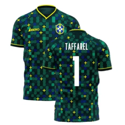 Brazil 2025-2026 Third Concept Football Kit (Libero) (TAFFAREL 1)