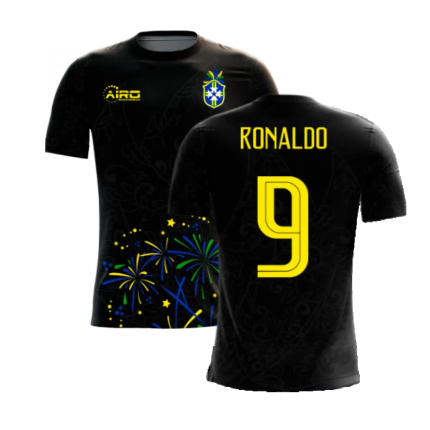 2025-2026 Brazil Third Concept Football Shirt (Ronaldo 9)