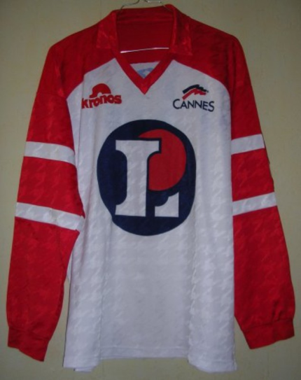 AS Cannes 1990-91 Home Kit