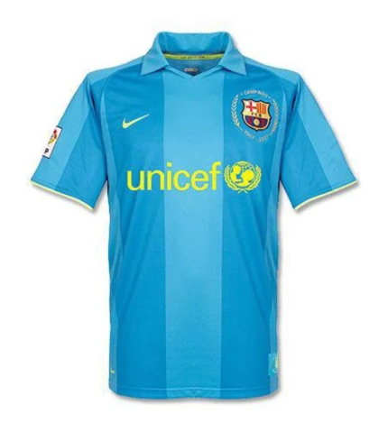FC Barcelona 2007-08 Away Kit