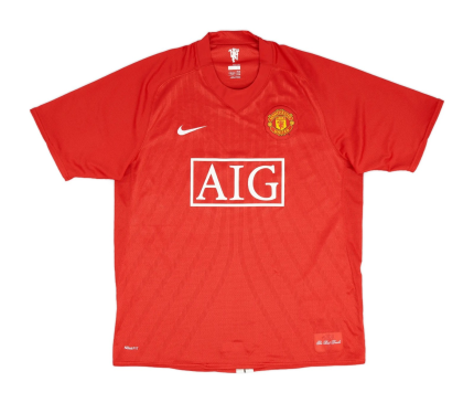 Manchester United 2007-08 Home Kit