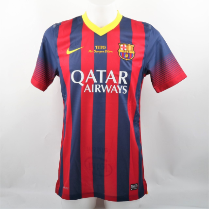 FC Barcelona 2013-14 Home V2 Kit