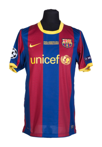 FC Barcelona 2010-11 Champions League Final Kit
