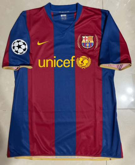 FC Barcelona 2007-08 Champions League Home Kit