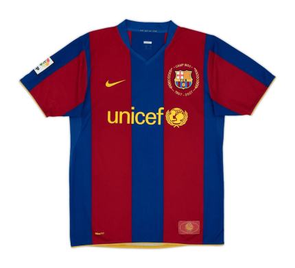 FC Barcelona 2007-08 Home Kit